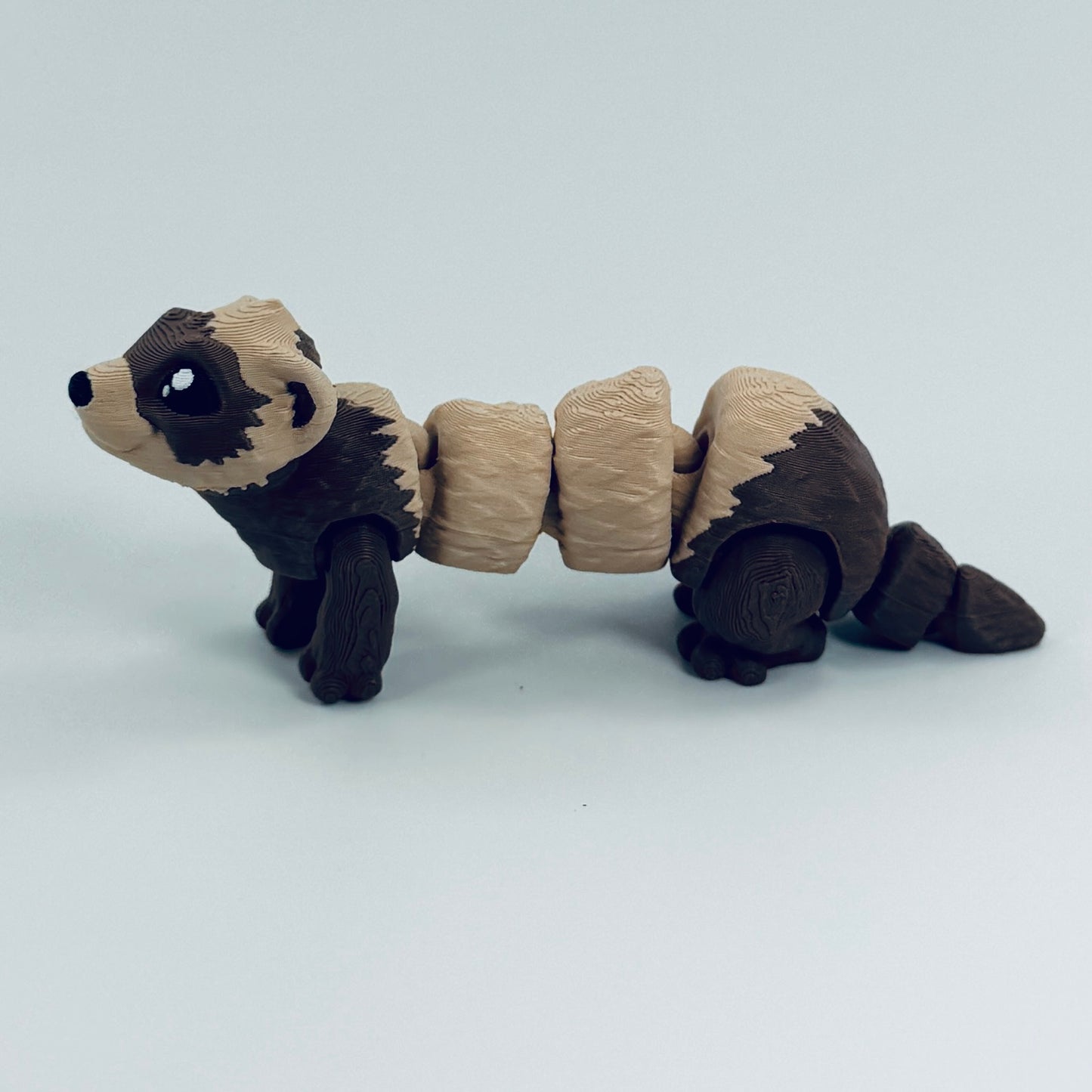 3d printed Ferret - includes mini key ring variant - View 6