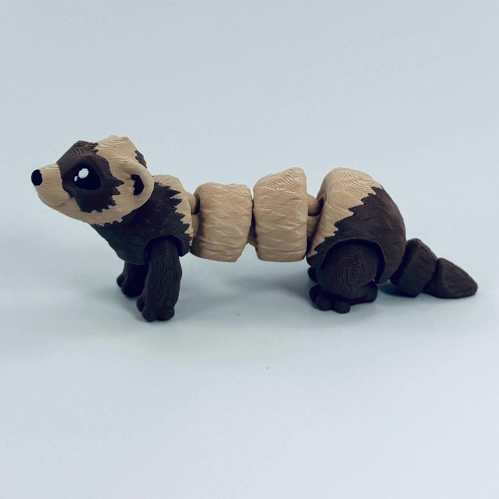 3d printed Ferret - includes mini key ring variant - View 6