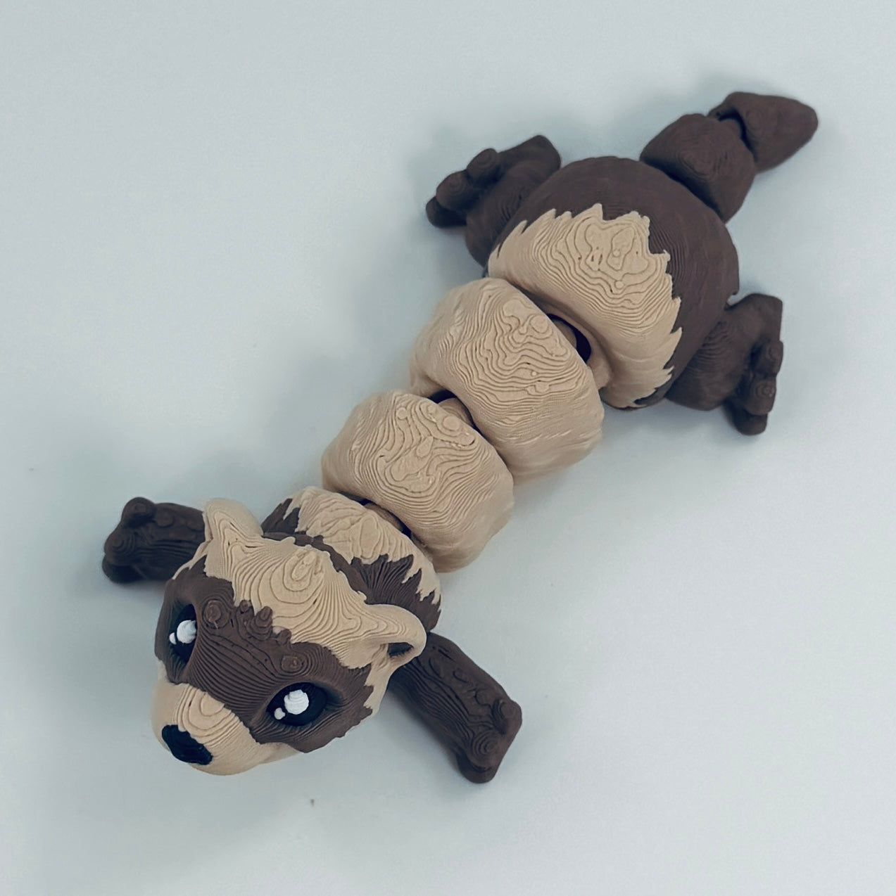 3d printed Ferret - includes mini key ring variant - View 7