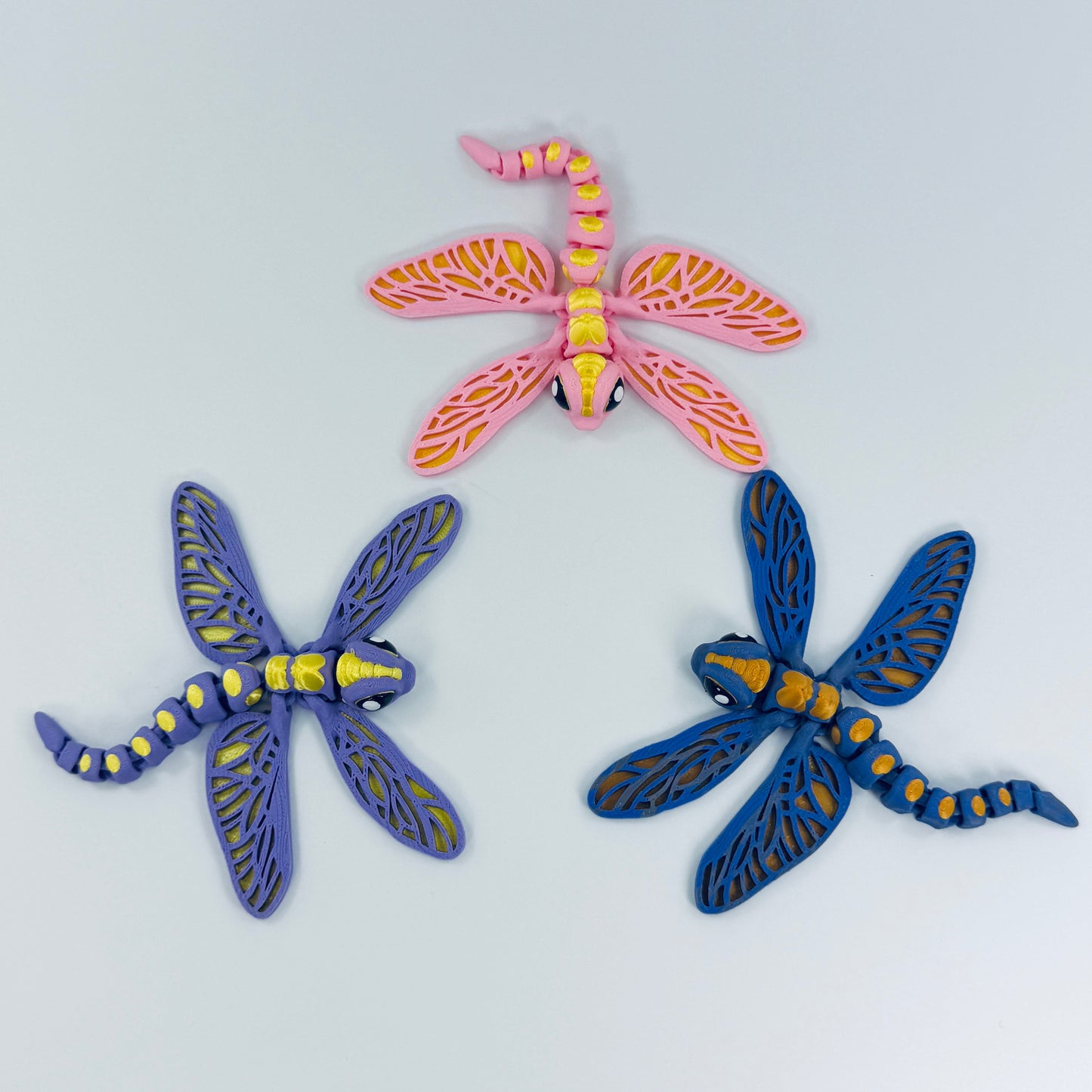 3d printed dragonflies