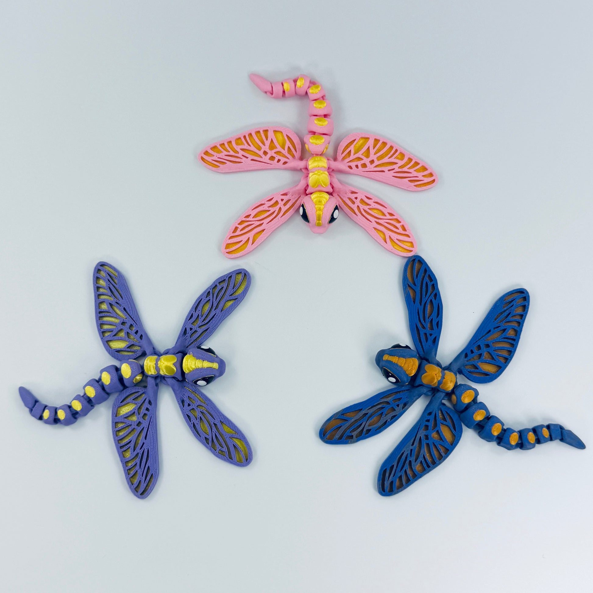 3d printed dragonflies