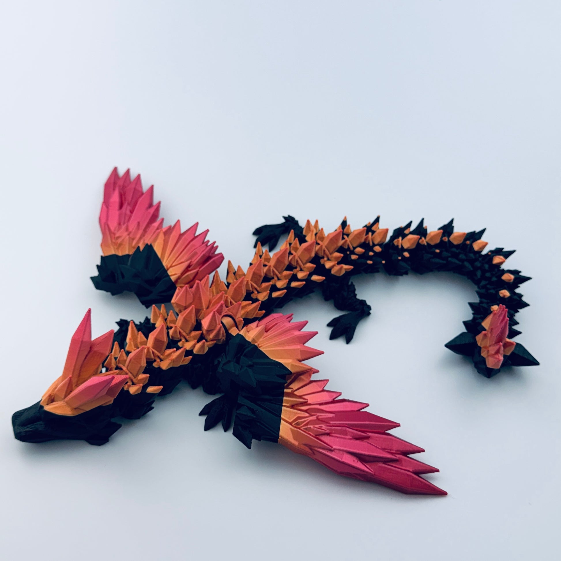 3d printed crystalwing dragon - wings of fire