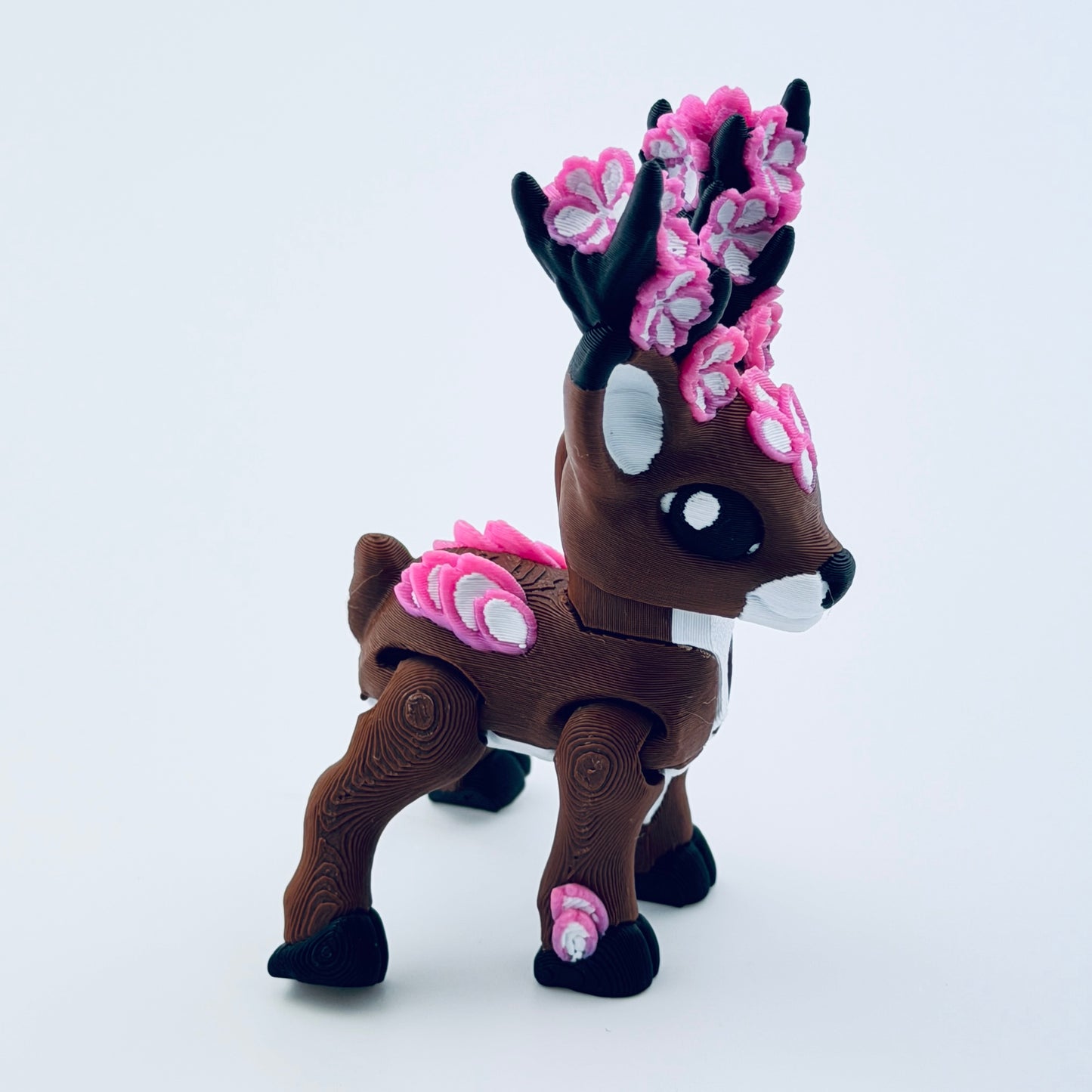 3d printed cherry blossom deer - view 1