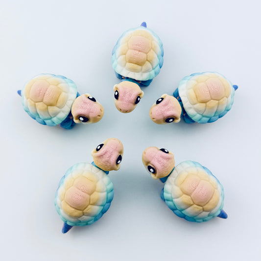 3d printed mini tortoise - view 1