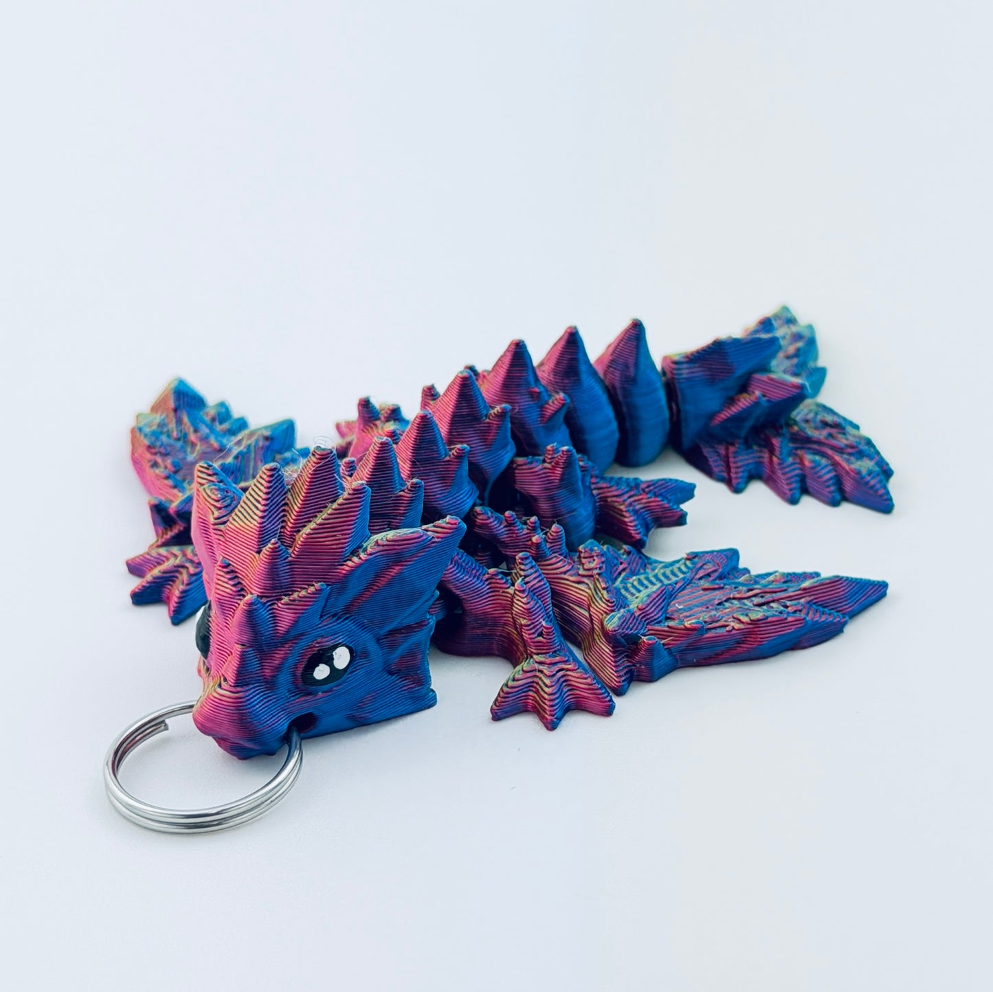 Baby dragon key ring