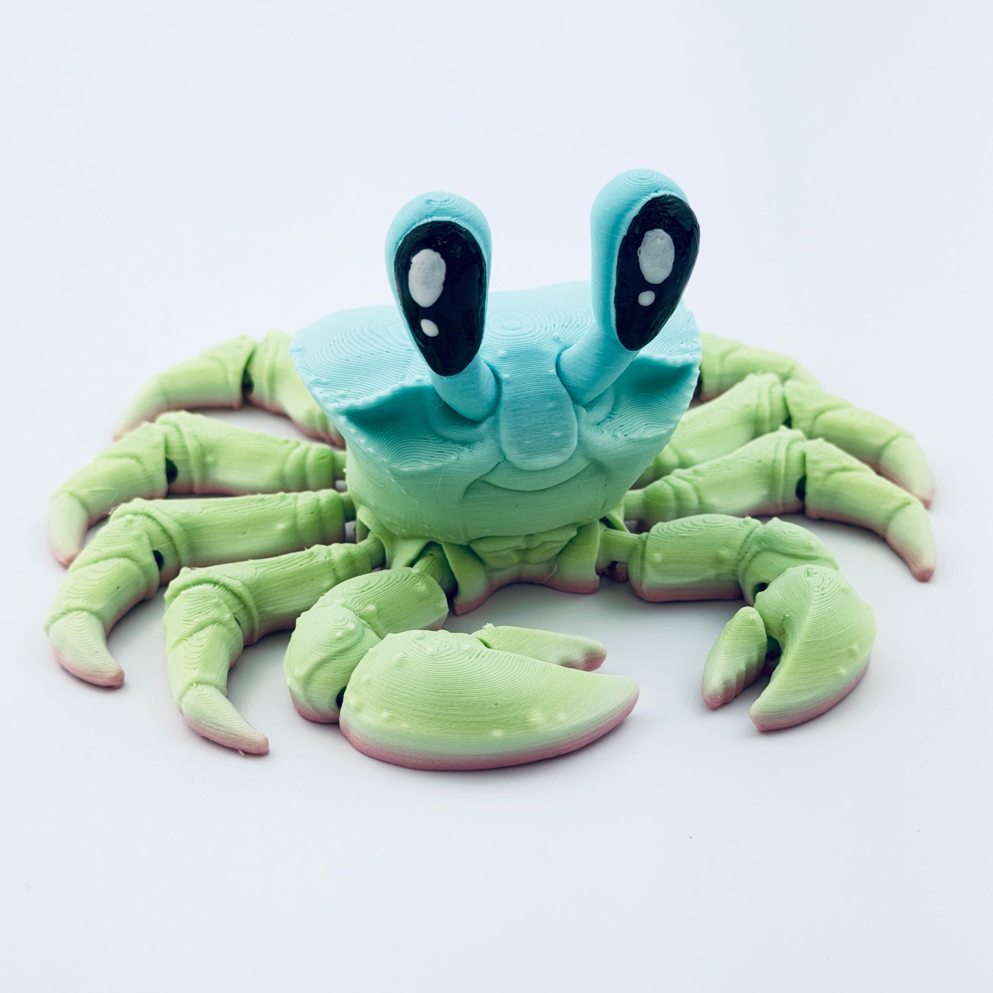 3d printed ghost crab - view 5
