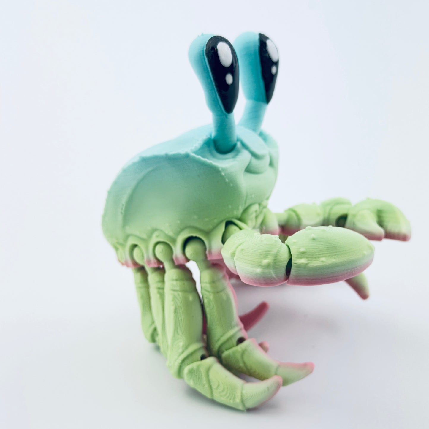 3d printed ghost crab - view 4