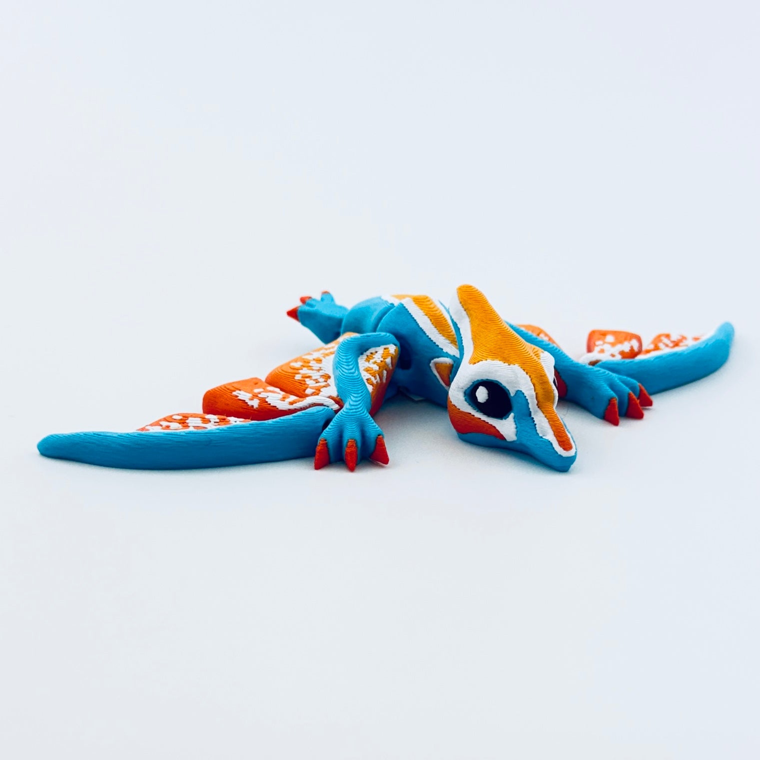 tiny 3d printed pterodactyl - view 2