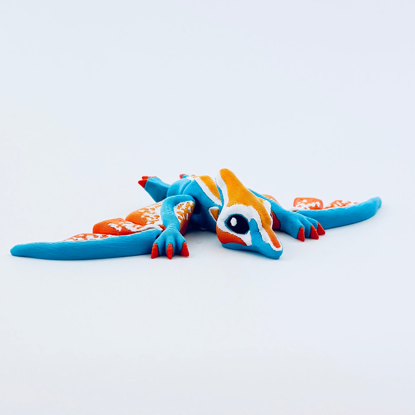 tiny 3d printed pterodactyl - view 3