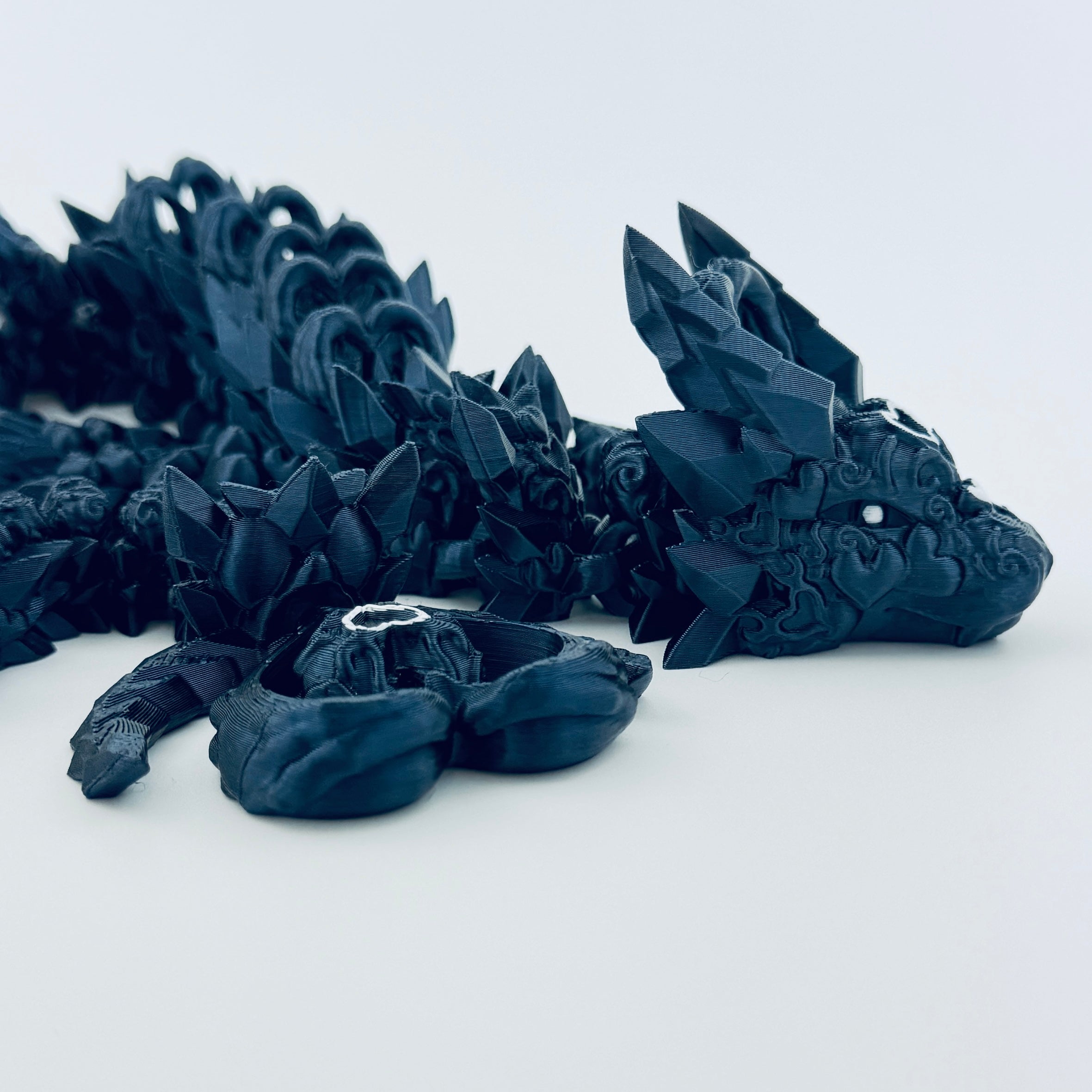 3D Printed Heart dragon - NZ made and hand painted – 3D Fantasy