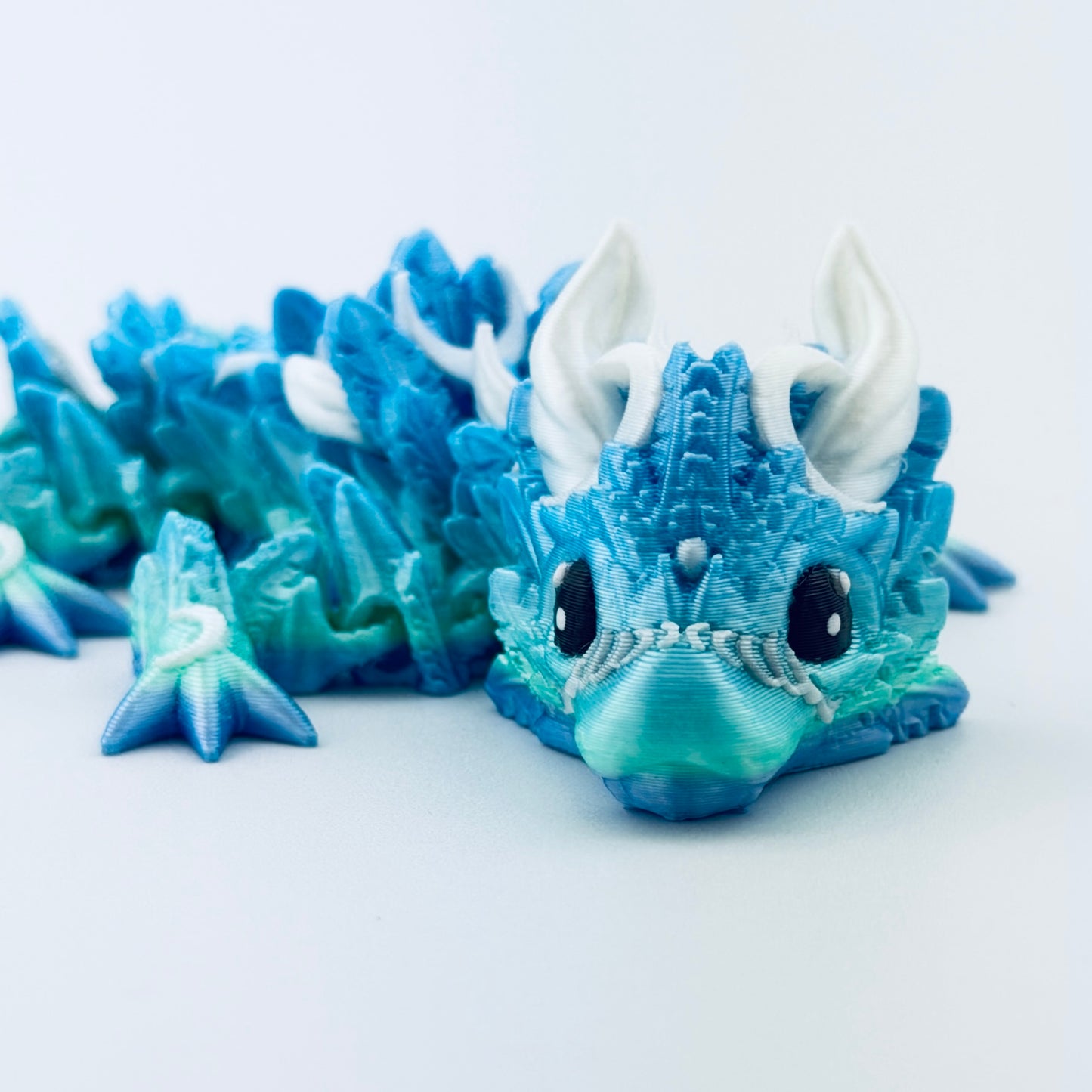 baby lunar dragon - closeup