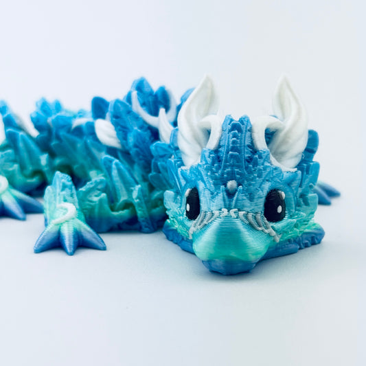 baby lunar dragon - closeup