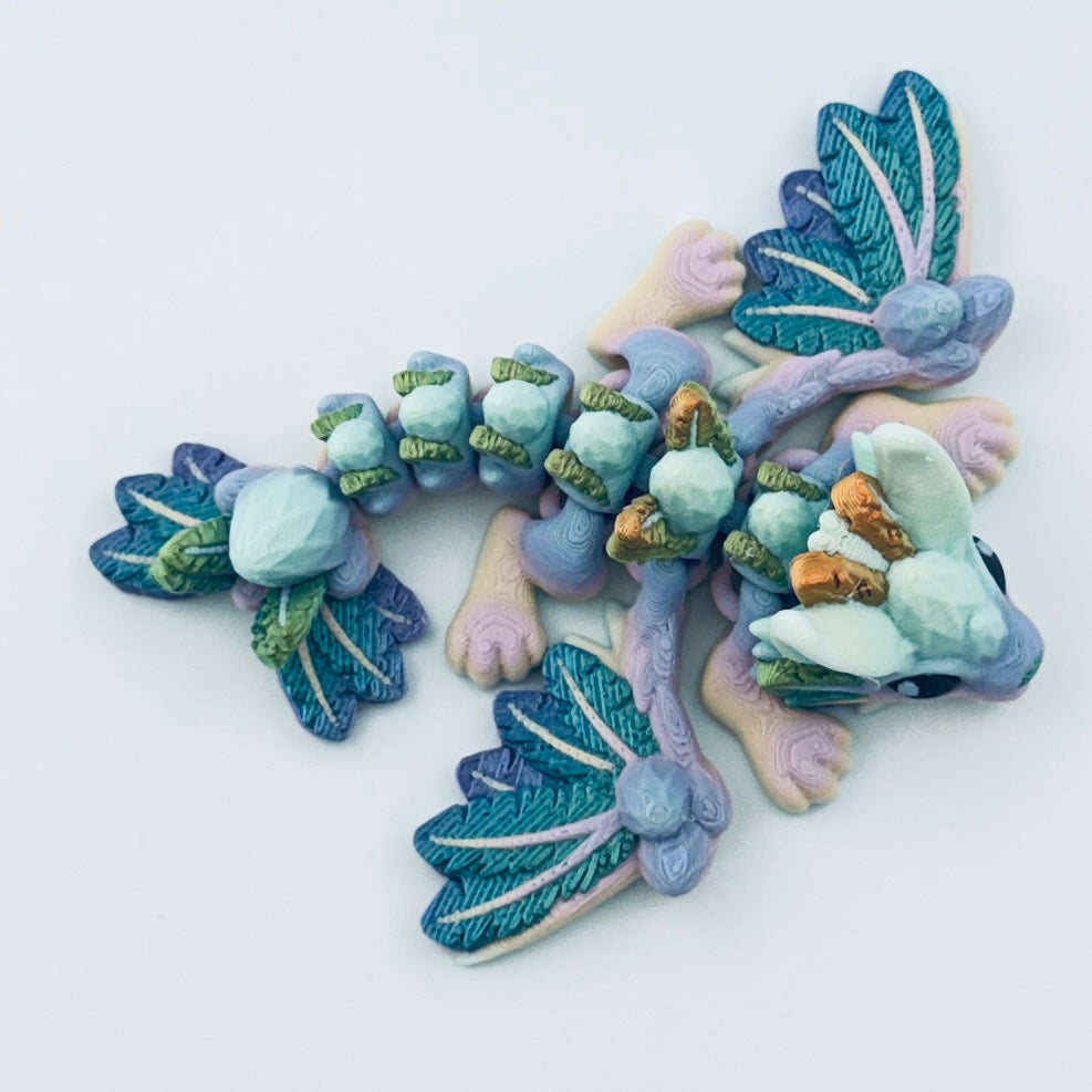 3d printed tiny bunny dragon - view 4