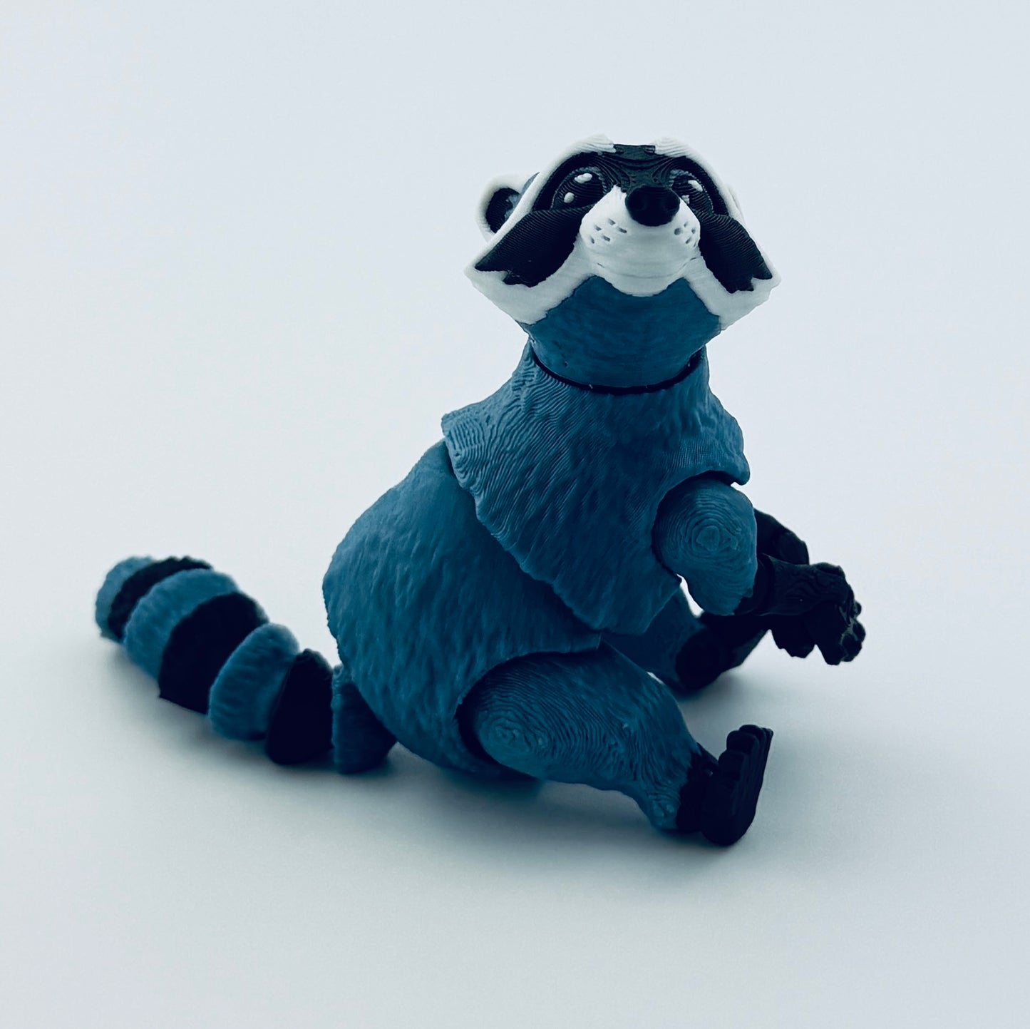 3d printed mini racoon - view 2