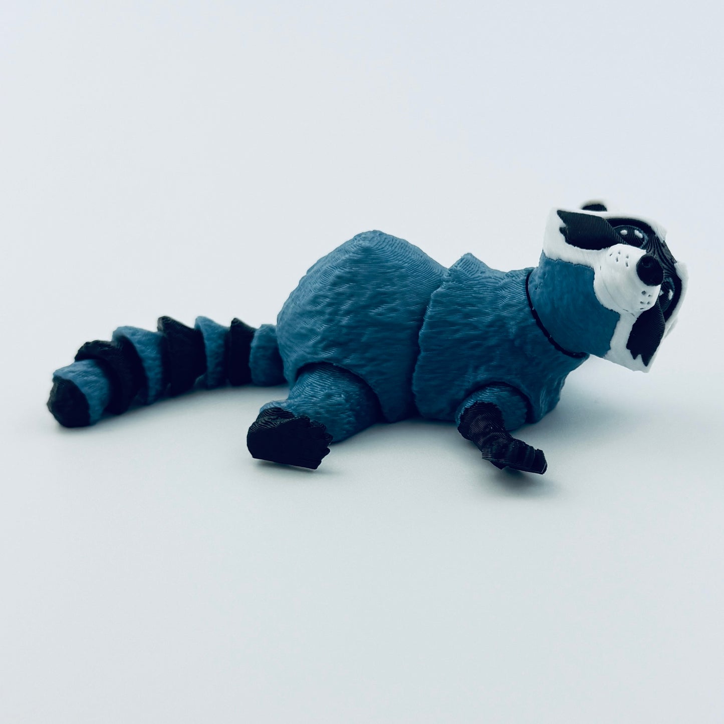 3d printed mini racoon - view 3