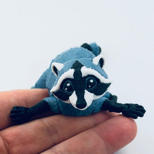 3d printed mini racoon - view 4