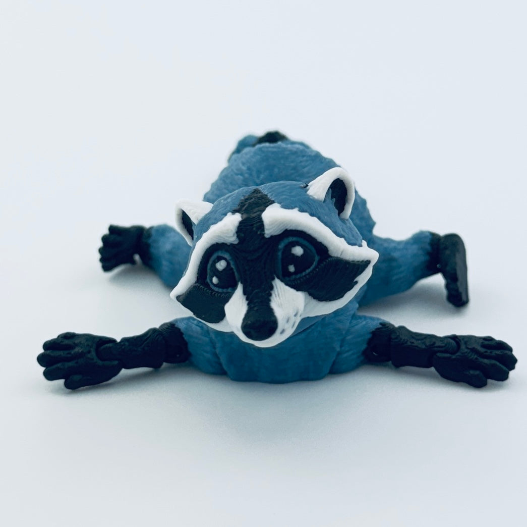 3d printed mini racoon - view 5