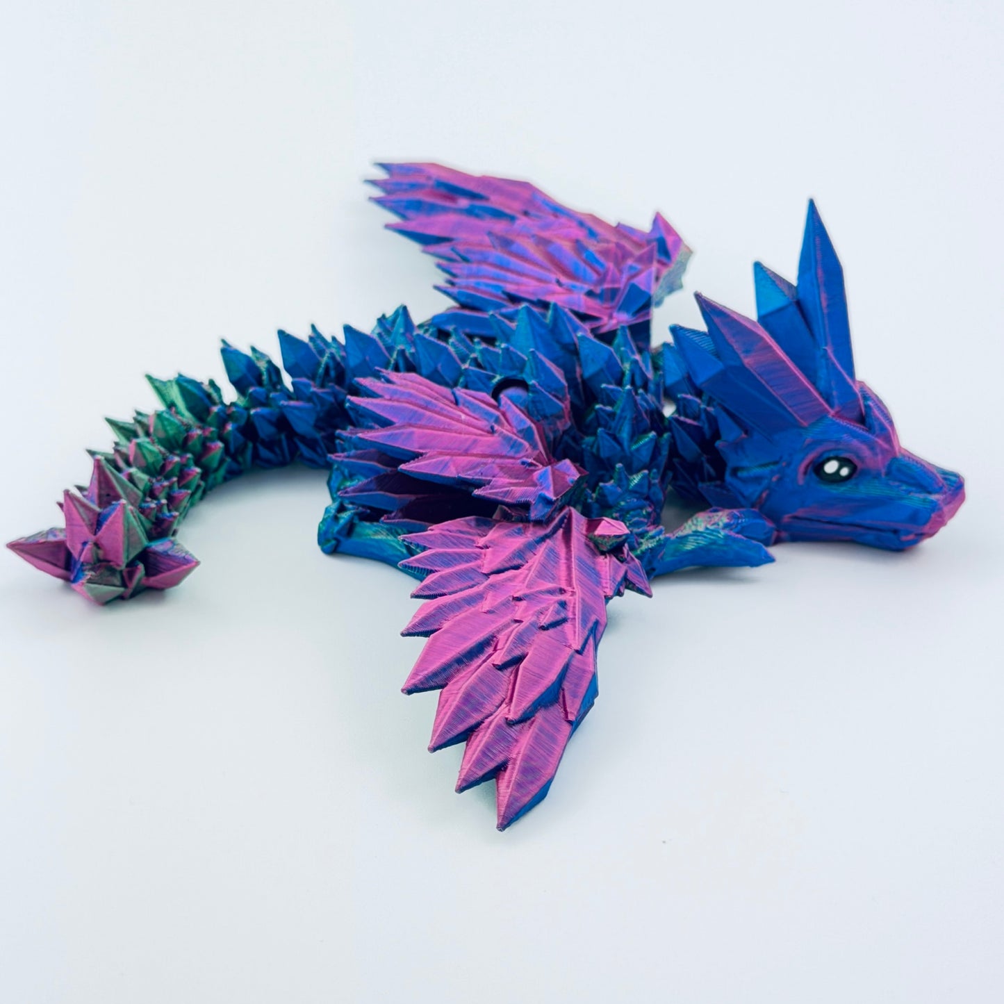 baby crystalwing dragon - paua
