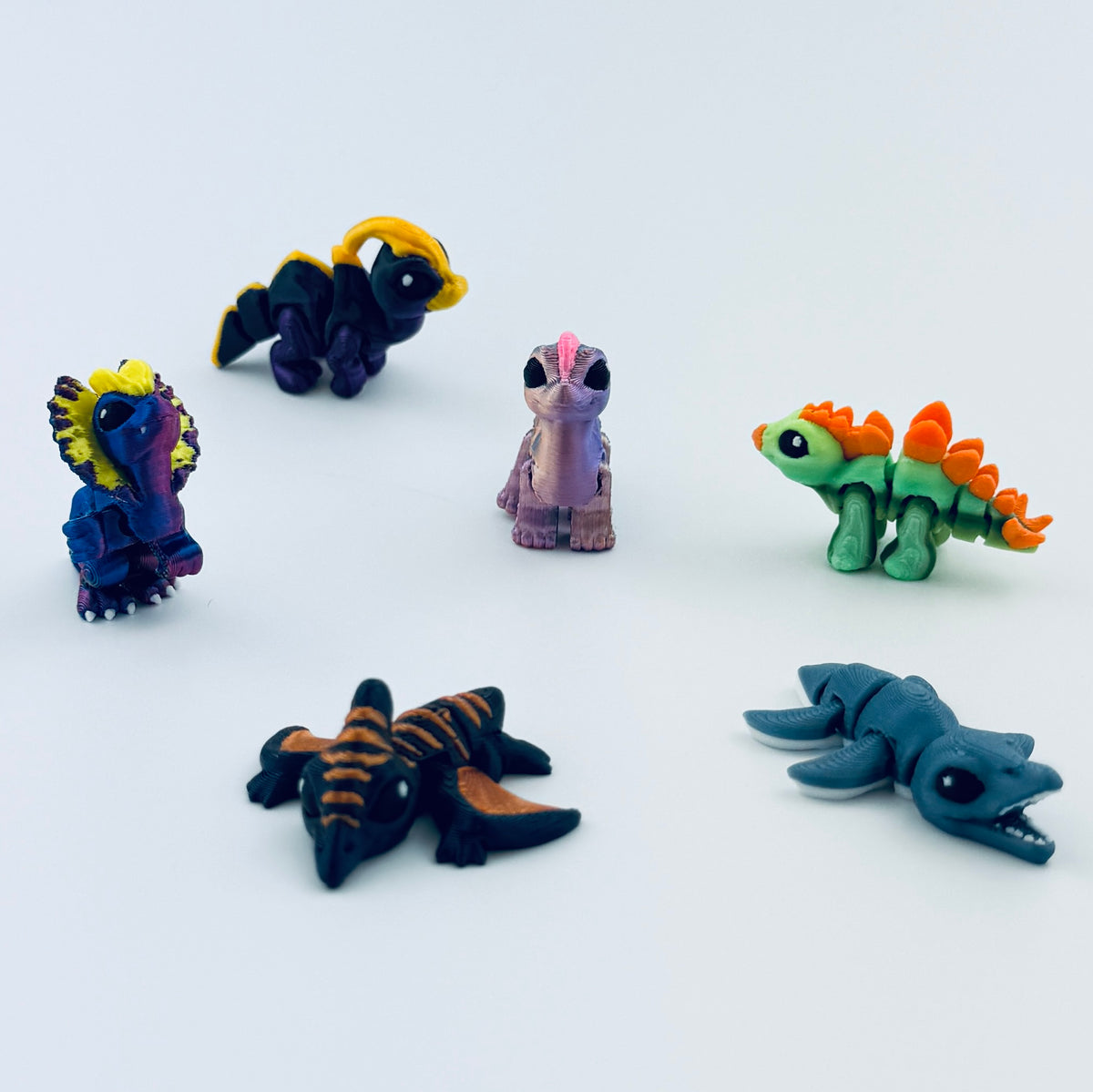 teeny tiny dinosaur collection