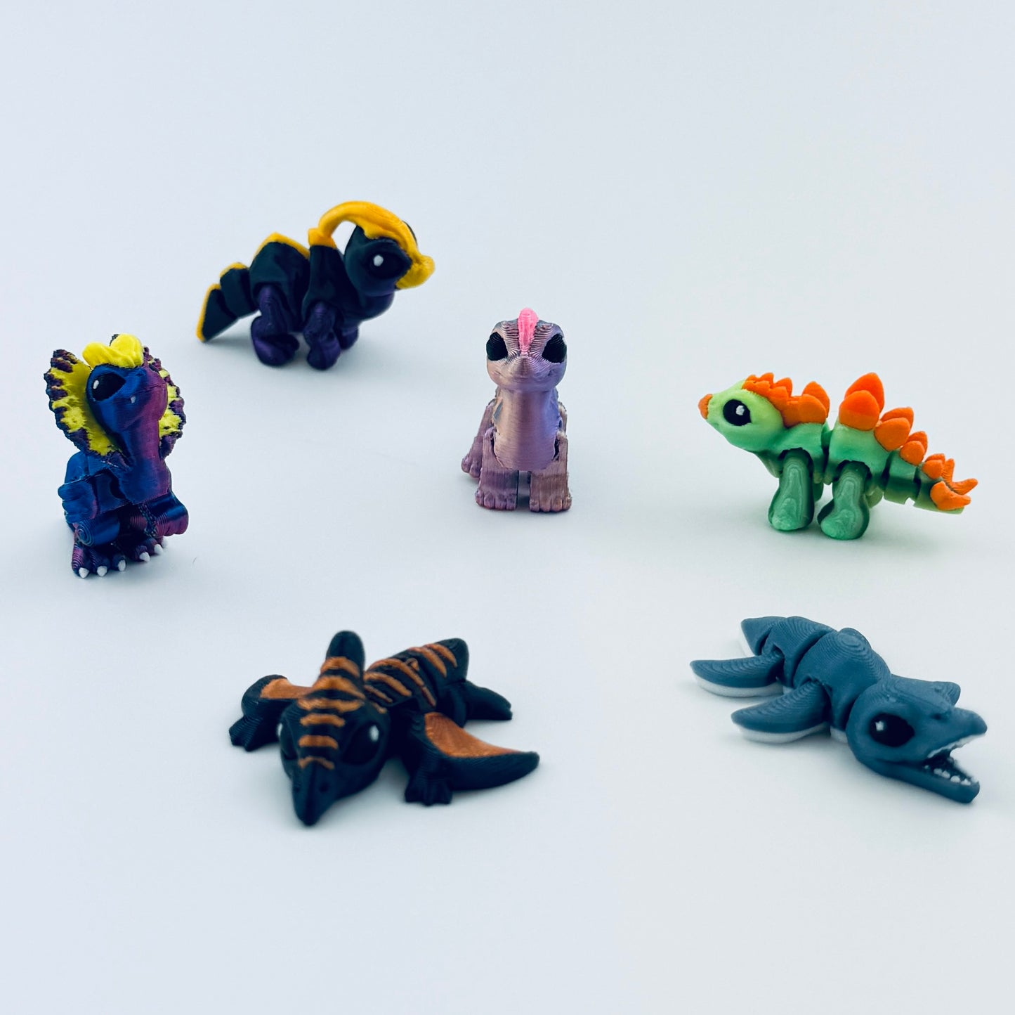 teeny tiny dinosaur collection