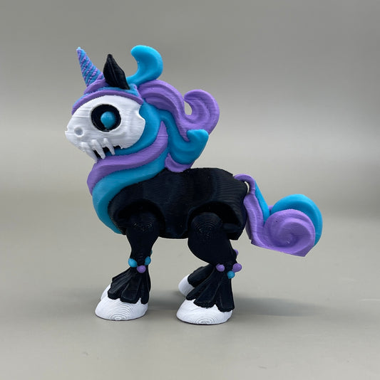 Mini spooky unicorn