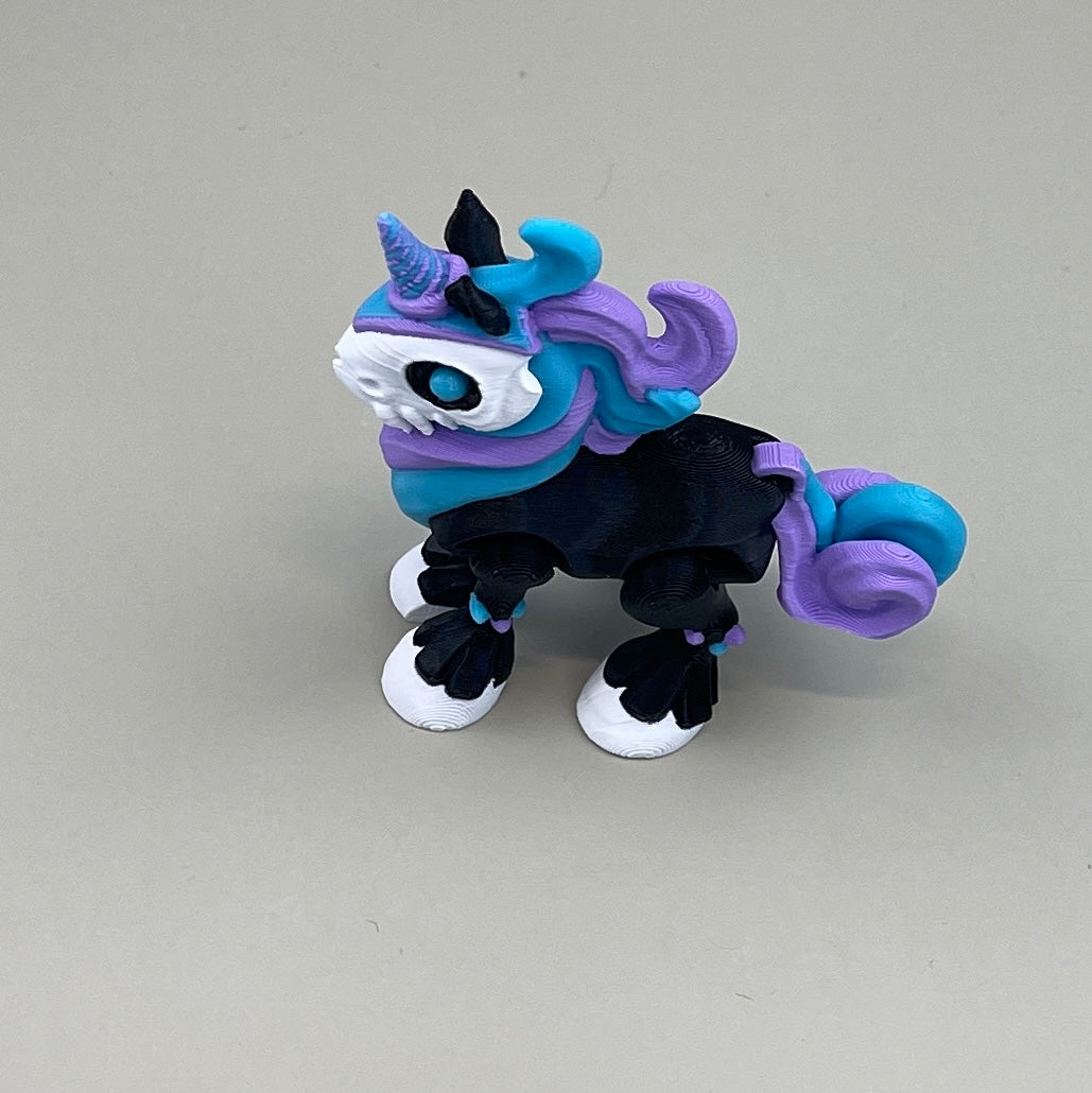 Mini spooky unicorn