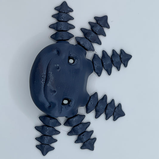 Robolotl fridge magnet