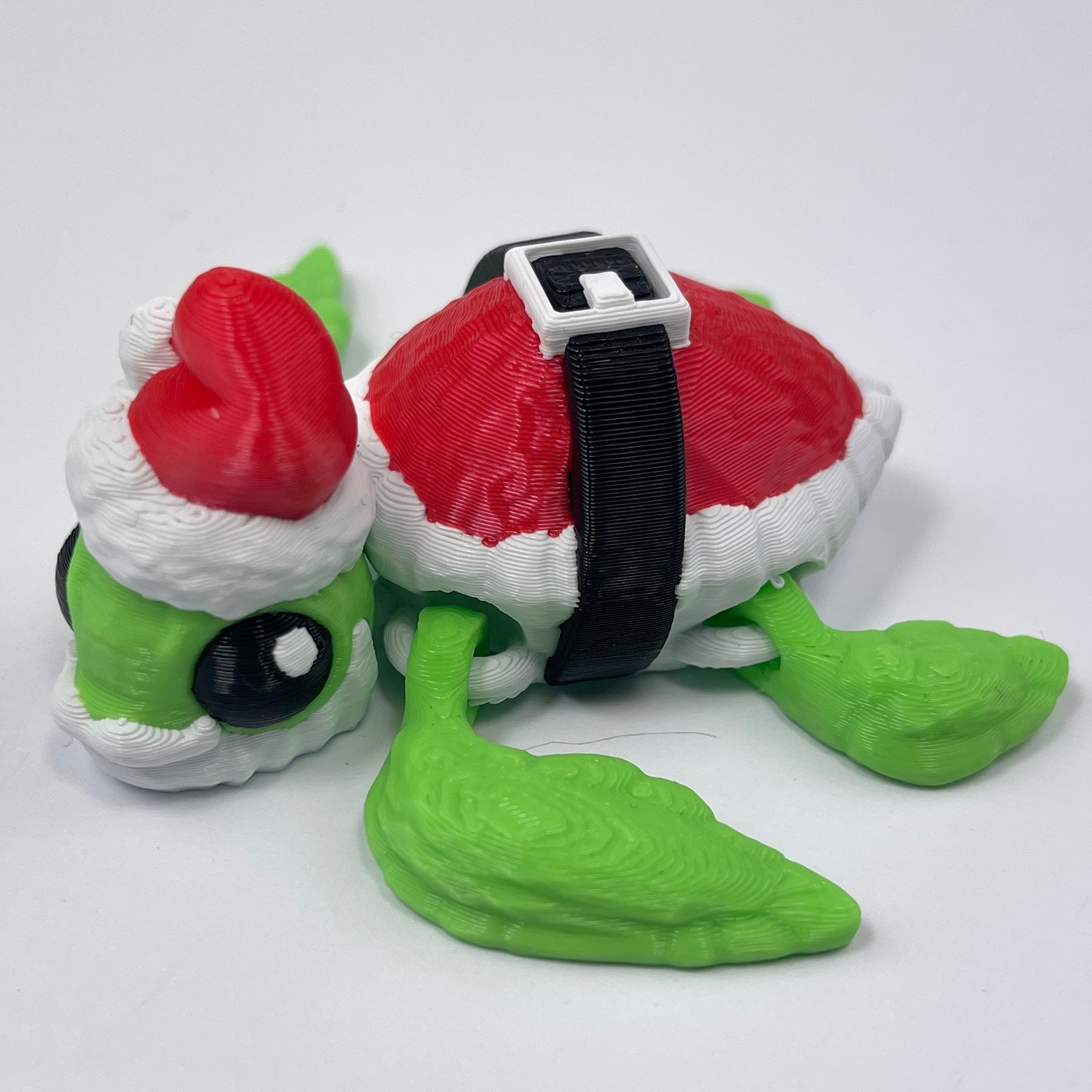3D Printed Santa Turtle Creation - NZ made – 3D Fantasy