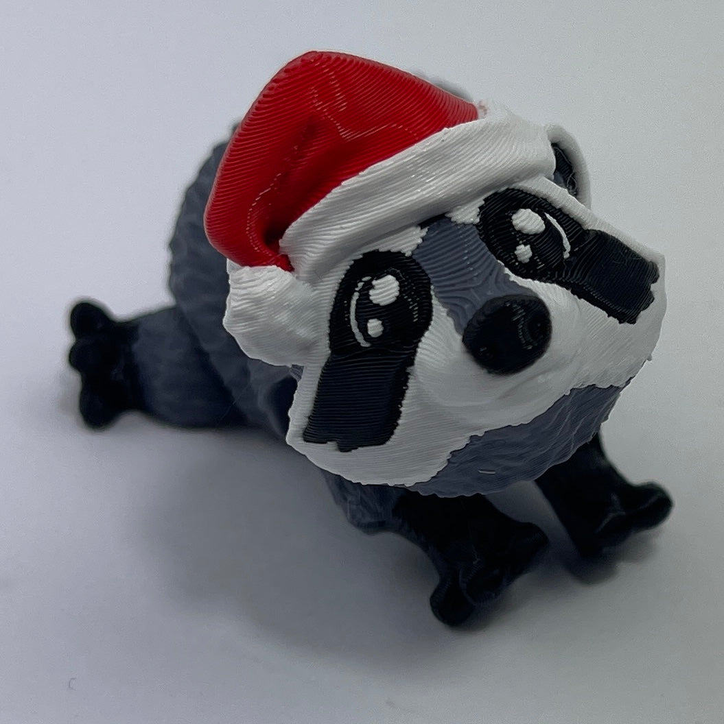 Mini Santa Racoon