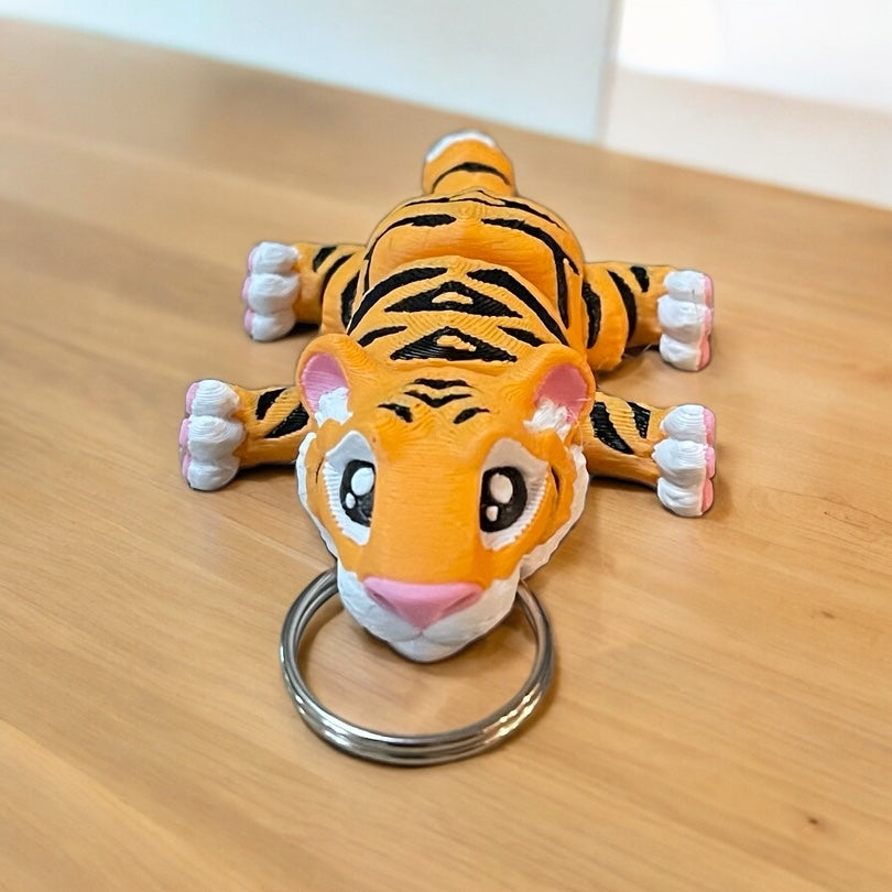 Tiger - various styles, including key ring