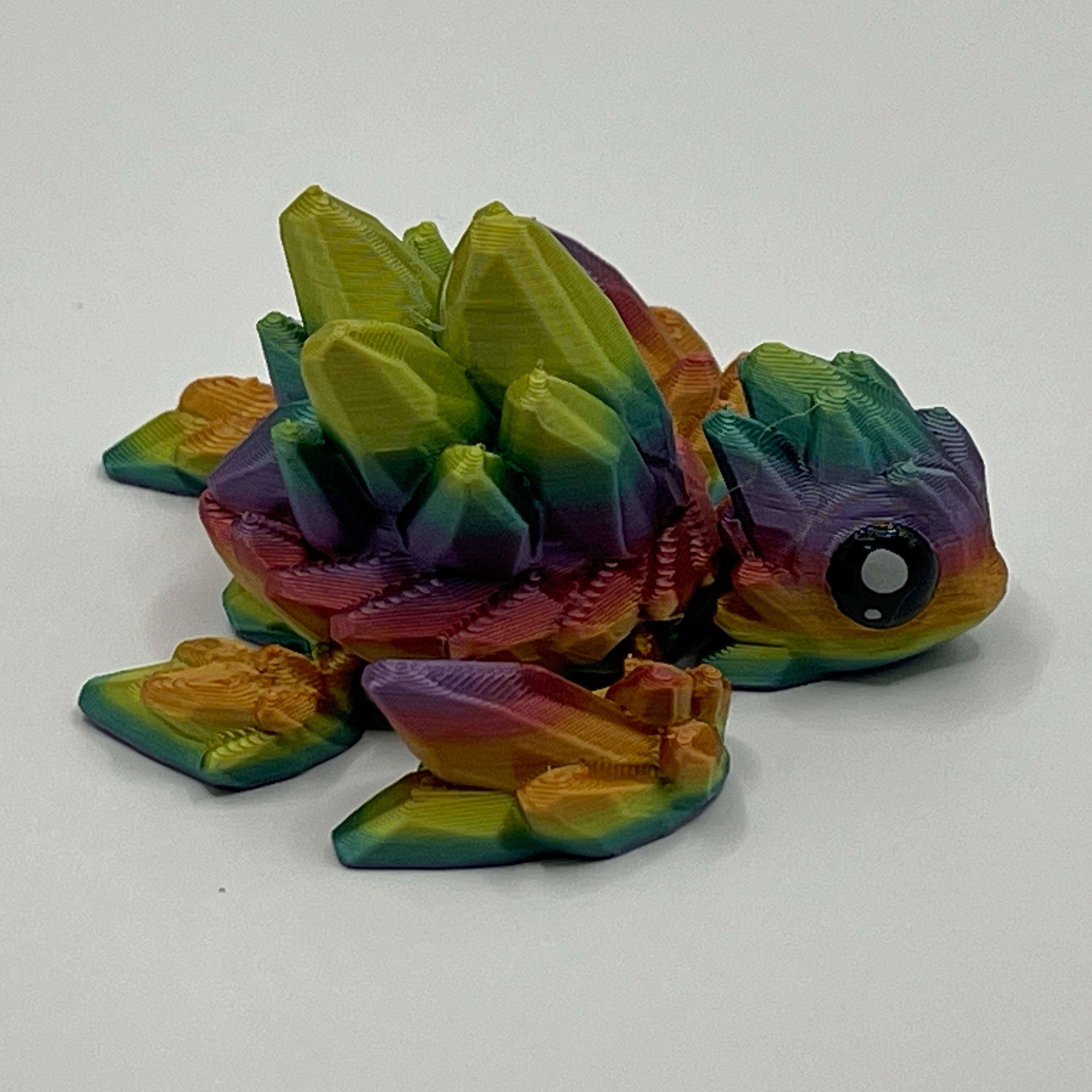 Load video: A timelapse of turtles being printed