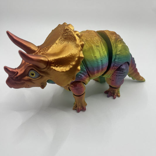 3d printed Triceratops - View 2