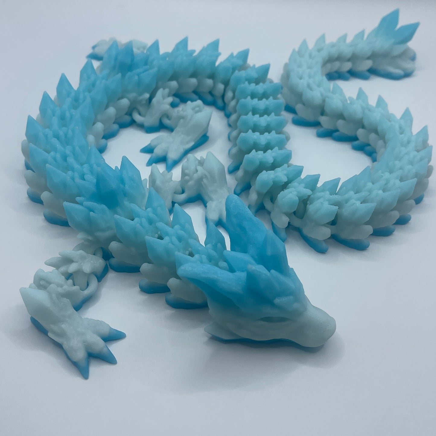 Crystal Wolf Dragon