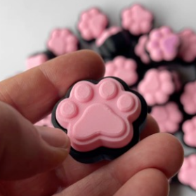 Cat paw fidget clicker