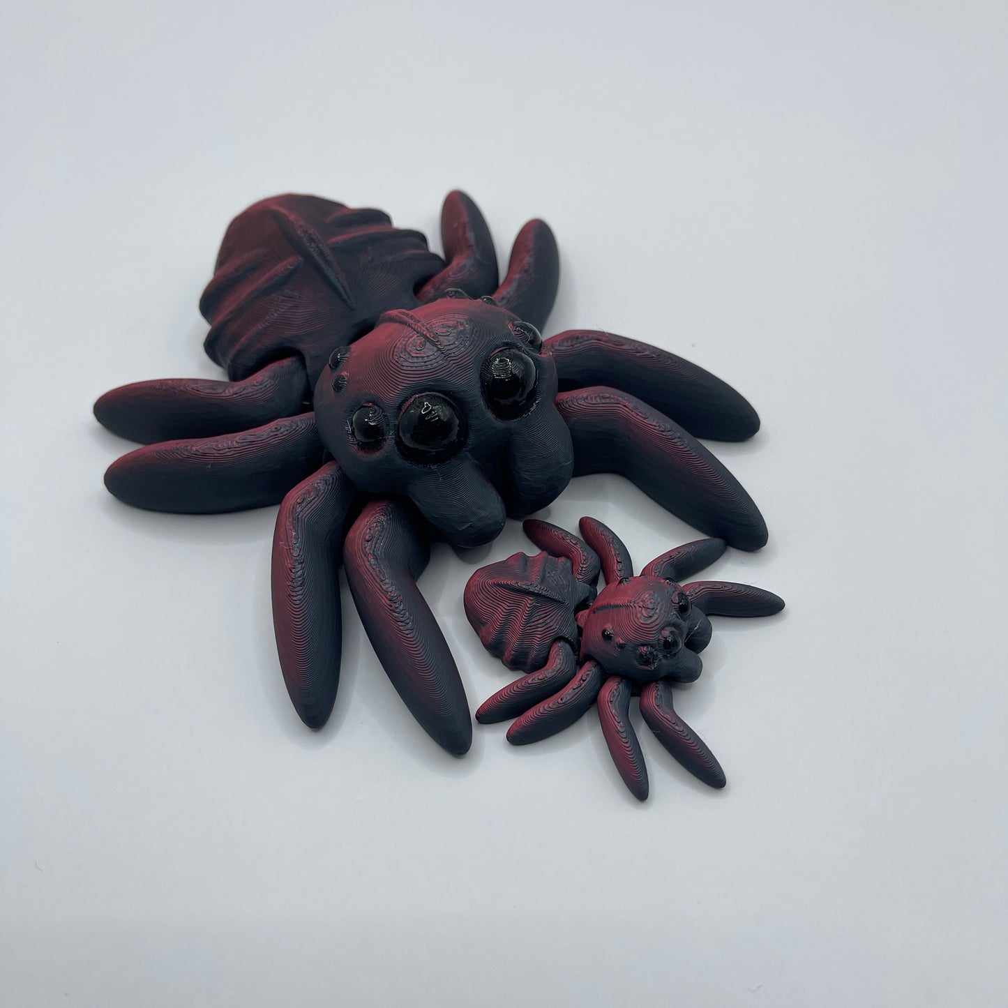 Spider - 4 sizes, various styles and colours including glow in the dark