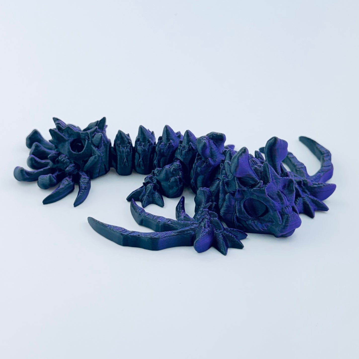 tiny hollow wyvern - purple/black